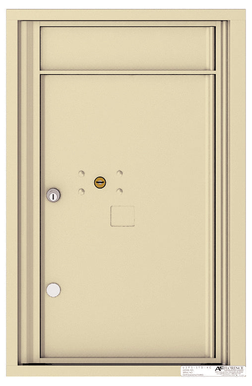Front Loading Commercial Mailbox Extra-Large Parcel Locker-Sandstone (SD)