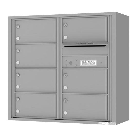 Florence 4C Horizontal Mailbox - 7 Doors - 8 Doors High Private Access