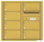 Front Loading Commercial Mailbox with 7 Tenant Compartments-Gold Speck (GS)