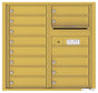 Front Loading Commercial Mailbox with 13 Tenant Compartments-Gold Speck (GS)