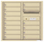 Front Loading Commercial Mailbox with 14 Tenant Compartments-Sandstone (SD)
