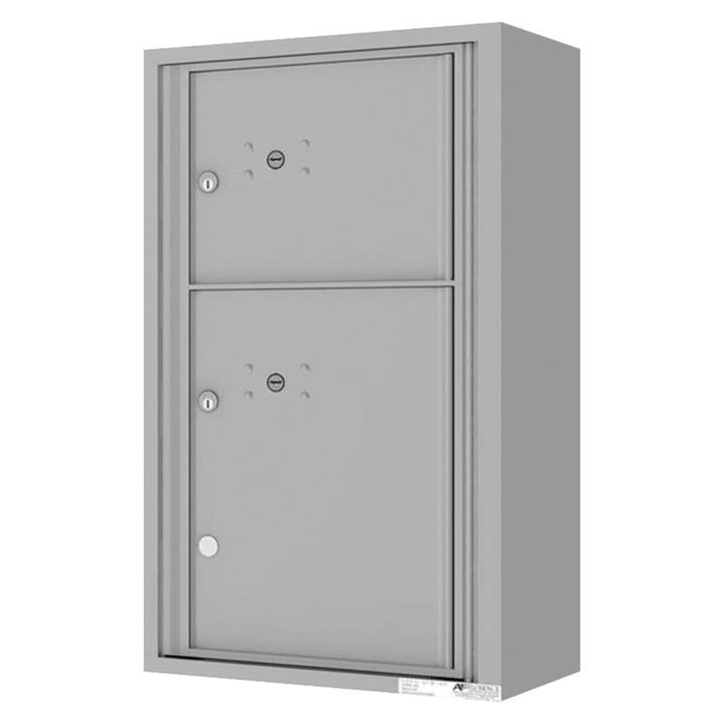 Florence 4C Horizontal Mailbox - 2 Parcel Lockers - 8 Doors High Private Access