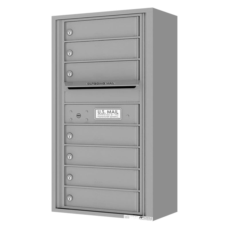 Florence 4C Horizontal Mailbox - 7 Doors - 9 Doors High Private Access