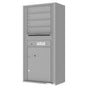Florence 4C Horizontal Mailbox - 4 Doors, 1 Parcel Locker - 11 Doors High Private Access