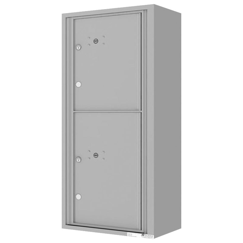 Florence 4C Horizontal Mailbox - 2 Parcel Lockers - 11 Doors High Private Access