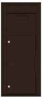 Versatile Front Loading Single Column Collection / Drop Box-Dark Bronze (DB)