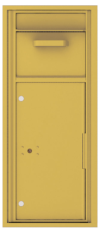 Versatile Front Loading Single Column Collection / Drop Box-Gold Speck (GS)