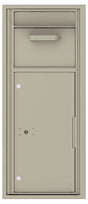 Versatile Front Loading Single Column Collection / Drop Box-Postal Grey (PG)