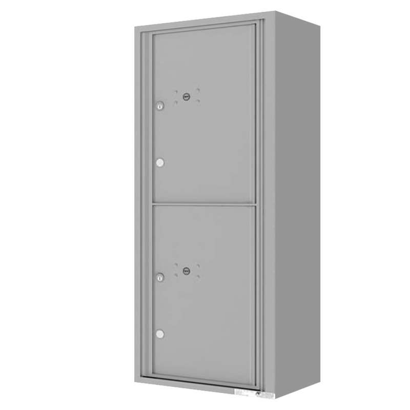 Florence 4C Horizontal Mailbox - 2 Parcel Lockers - 12 Doors High Private Access
