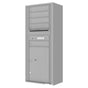 Florence 4C Horizontal Mailbox - 5 Doors, 1 Parcel Locker - 13 Doors High Private Access