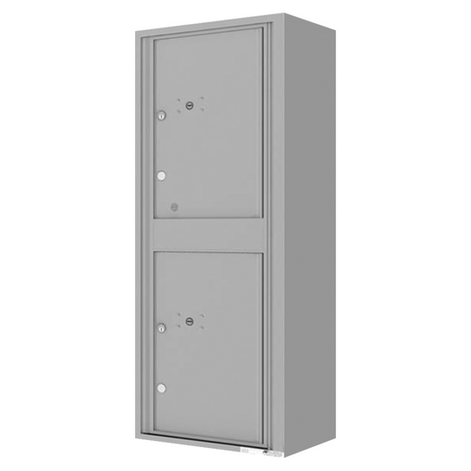Florence 4C Horizontal Mailbox - 2 Parcel Lockers - 13 Doors High Private Access