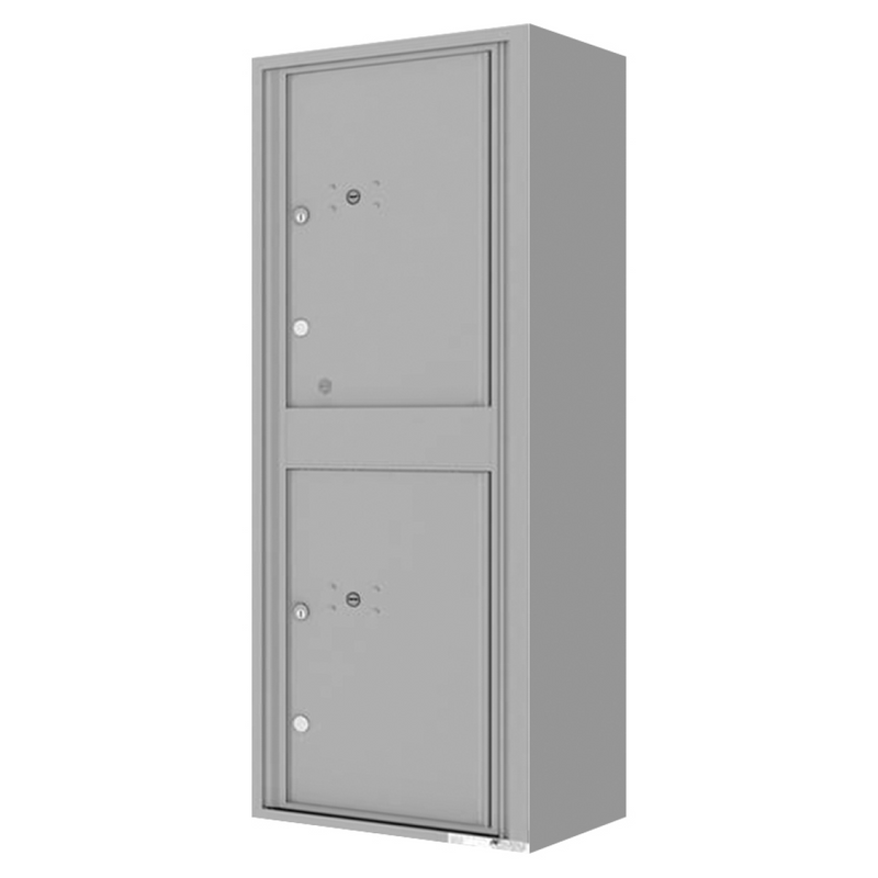 Florence 4C Horizontal Mailbox - 2 Parcel Lockers - 13 Doors High Private Access