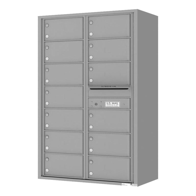 Florence 4C Horizontal Mailbox - 13 Doors - 14 Doors High Private Access