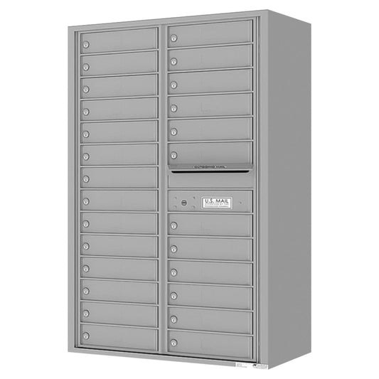 Florence 4C Horizontal Mailbox - 26 Doors - 14 Doors High Private Access