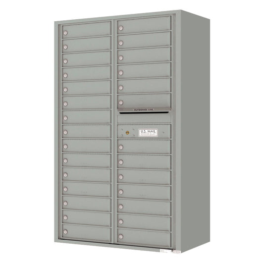 Florence 4C Horizontal Mailbox - 28 Doors - 15 Doors High Private Access