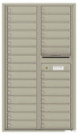 Versatile Front Loading Double Column Commercial Mailbox with 28 Tenant Doors-Postal Grey (PG)