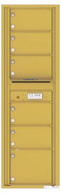 Florence 4C Horizontal Mailbox - 6 Doors - 15 Doors High Private Access