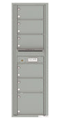 Florence 4C Horizontal Mailbox - 6 Doors - 15 Doors High Private Access