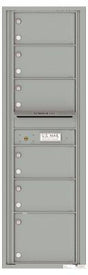 Florence 4C Horizontal Mailbox - 6 Doors - 15 Doors High USPS Access