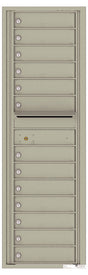 Versatile Front Loading Commercial Mailbox with 13 Tenant Doors-Postal Grey (PG)