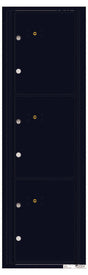 Front Loading Commercial Parcel Locker Mailbox-Black (BK)