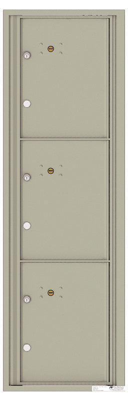 Front Loading Commercial Parcel Locker Mailbox-Postal Grey (PG)