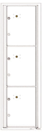 Front Loading Commercial Parcel Locker Mailbox-White (WH)