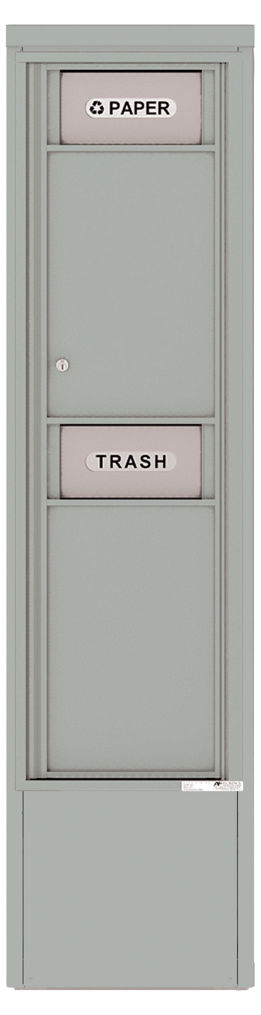 Florence 4C Mailbox Depot Trash/Recycling Bin - 15 Doors High Private Access