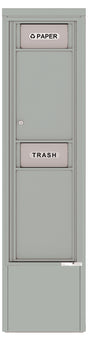 Florence 4C Mailbox Depot Trash/Recycling Bin - 15 Doors High Private Access