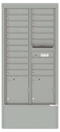 Florence 4C Mailbox Depot - 19 Doors, 2 Parcel Lockers - Max Height Private Access