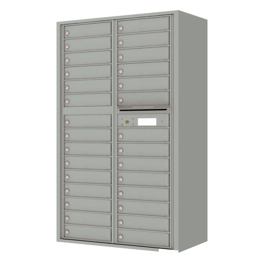 Florence 4C Horizontal Mailbox - 29 Doors - Max Height Private Access