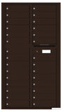 Versatile Front Loading Mailbox with 29 Tenant Compartments-Dark Bronze (DB)