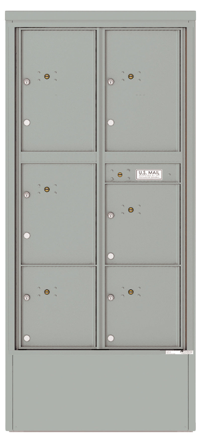 Florence 4C Mailbox Depot - 6 Parcel Lockers - Max Height Private Access