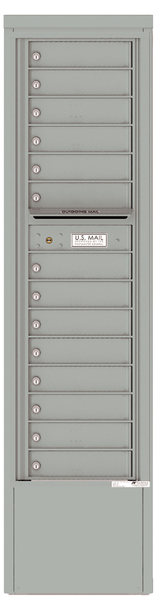 Florence 4C Mailbox Depot - 14 Doors - Max Height Private Access