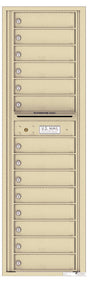 Versatile Front Loading Mailbox with 14 Tenant Compartments-Sandstone (SD)
