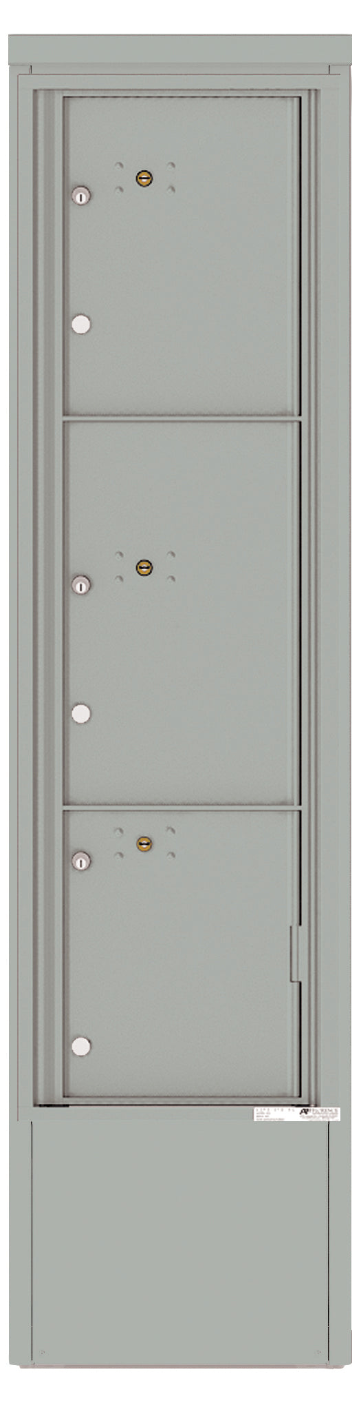 Florence 4C Mailbox Depot - 3 Parcel Lockers - Max Height Private Access