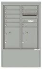 Florence 4C Mailbox Depot - 8 Doors, 2 Parcel Lockers - ADA Compliant Max Height Private Access