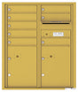 Versatile Front Loading Double Column Commercial Mailbox with 8 Tenant Compartments and 2 Parcel Lockers-Gold Speck (GS)