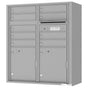 Florence 4C Horizontal Mailbox - 9 Doors, 2 Parcel Lockers - ADA Compliant Max Height Private Access