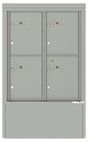 Florence 4C Mailbox Depot - 4 Parcel Lockers - ADA Compliant Max Height Private Access