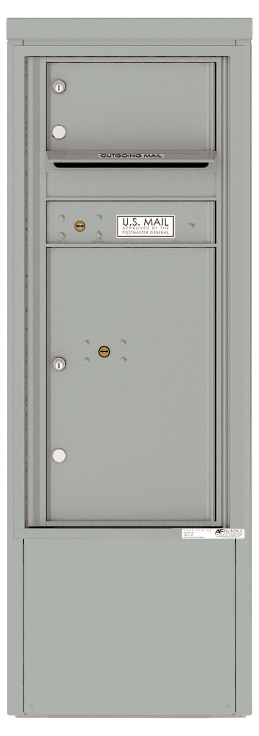 Florence 4C Mailbox Depot - 1 Door, 1 Parcel Locker - ADA Compliant Max Height Private Access