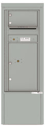 Florence 4C Mailbox Depot - 1 Door, 1 Parcel Locker - ADA Compliant Max Height Private Access