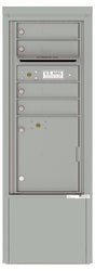 Florence 4C Mailbox Depot - 4 Doors, 1 Parcel Locker - ADA Compliant Max Height Private Access