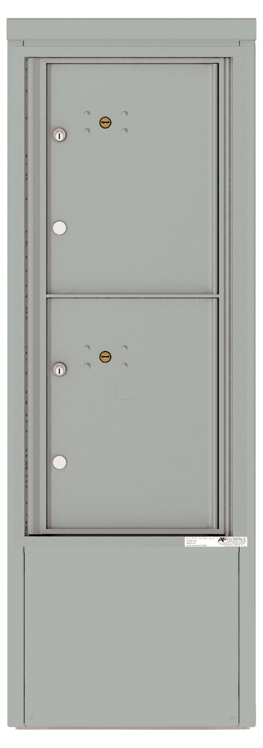 Florence 4C Mailbox Depot - 2 Parcel Lockers - ADA Compliant Max Height Private Access