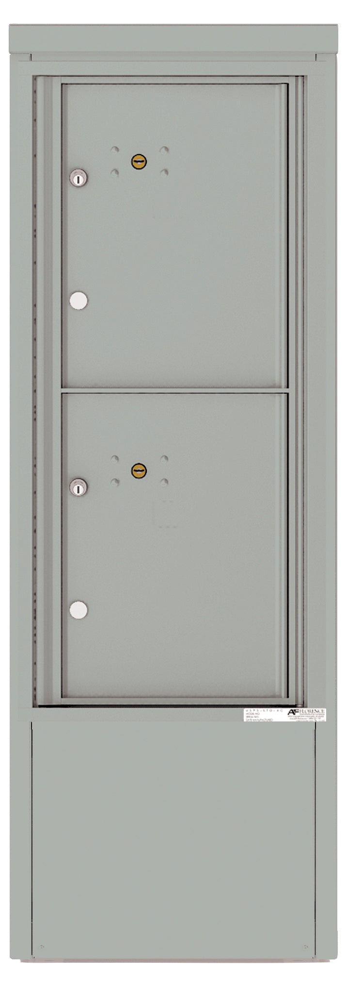 Florence 4C Mailbox Depot - 2 Parcel Lockers - ADA Compliant Max Height Private Access