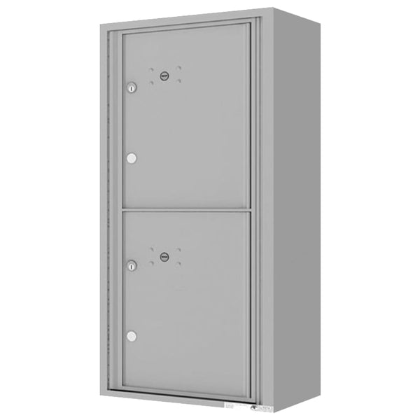 Florence 4C Horizontal Mailbox - 2 Parcel Lockers - ADA Compliant Max Height Private Access