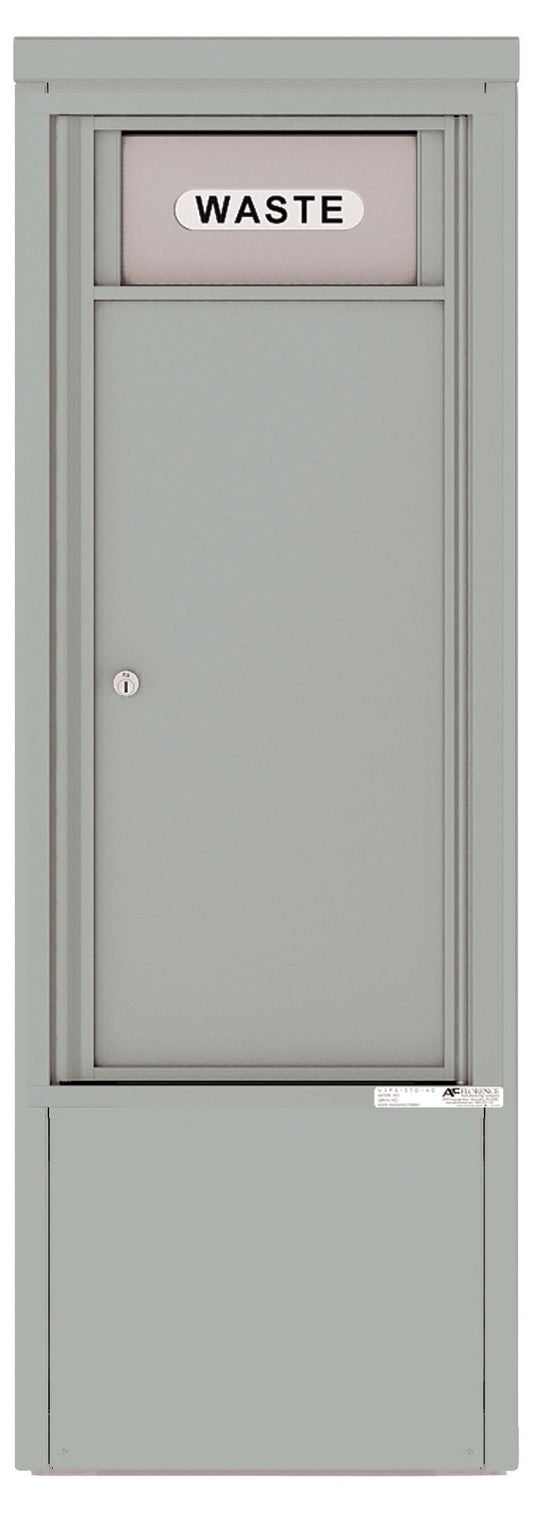 Florence 4C Mailbox Depot Trash/Recycling Bin - ADA Compliant Max Height Private Access