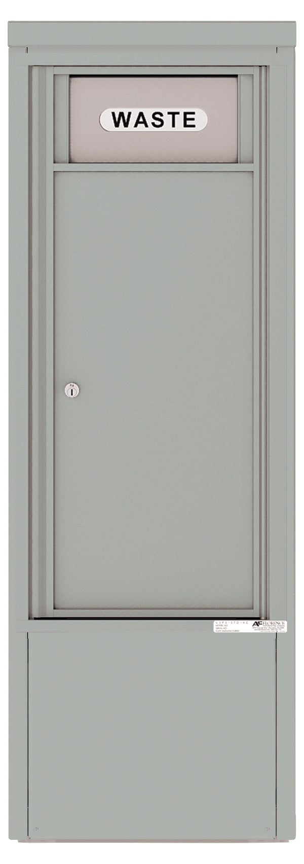 Florence 4C Mailbox Depot Trash/Recycling Bin - ADA Compliant Max Height Private Access