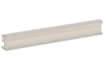 Plastic Edge Protector for Cabinet (3-1/2" Long) - Clips Onto Cabinet Under Compartment