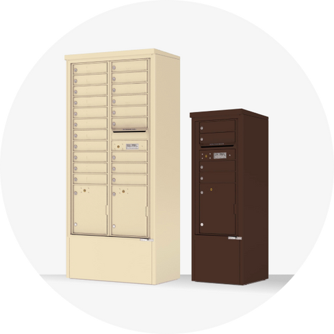 4C Free Standing Mailboxes